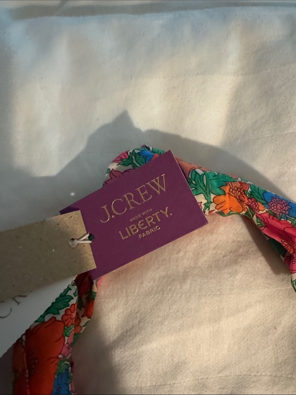 J.Crew Knot headband in Liberty® fabrics BN891 - Picture 4 of 6